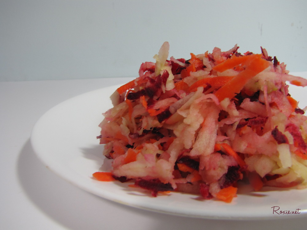 Carrot, Apple and Beet Salad - Roxie.net