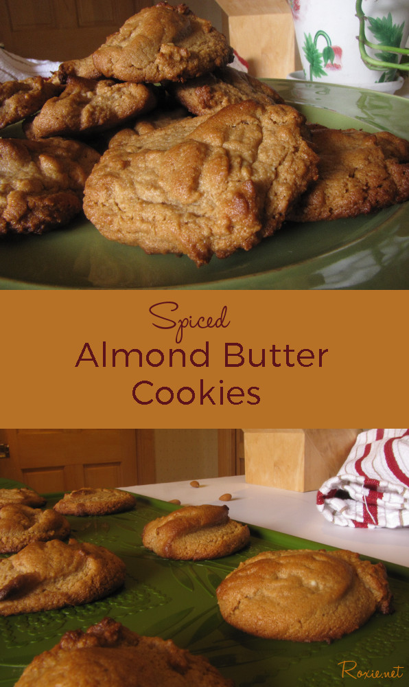 Spiced Almond Butter Cookies